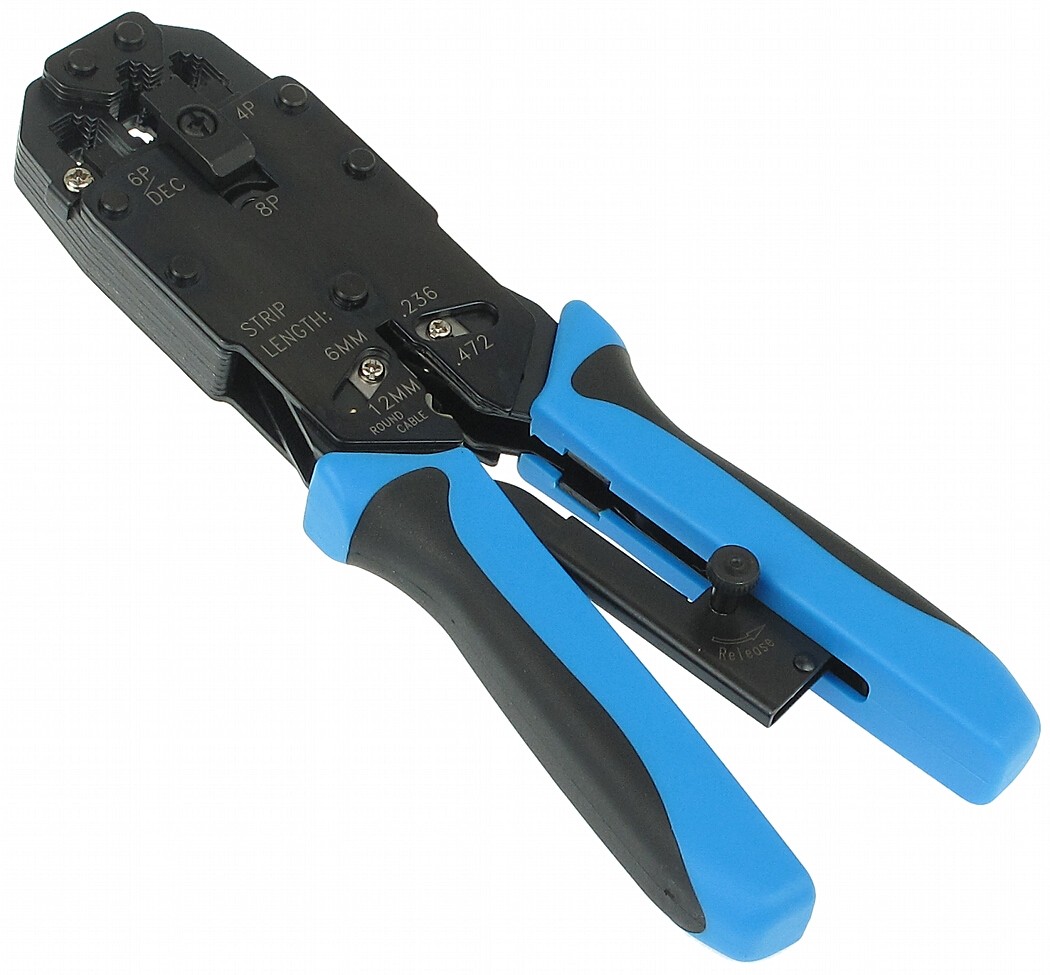 Clește sertizare RJ45, RJ12, RJ11, RJ9 HT-2008AR