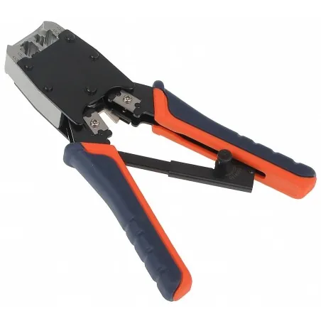 Clește sertizare vertical RJ45, RJ12, RJ11 HT-L2182R rețea+telefon  - 1