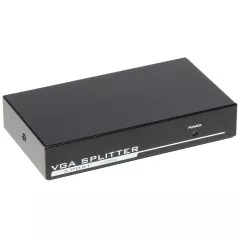 Distribuitor/splitter VGA activ 2 ieșiri VGA-SP-1/2 max. 1920x1440 - 1