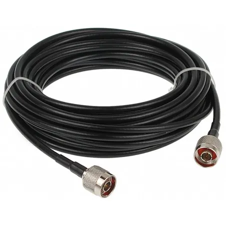Patchcord N tată-N tată RF5 50 ohmi 10 m - 1 Patchcord N tată-N tată RF5 50 ohmi 10 m - 1