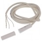 Contact magnetic îngropat S-2 Satel alb cu tamper detecție 28-40mm