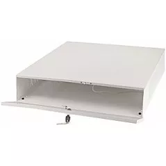 Carcasă metalică DVR AWO-471 555x576x134 mm orizontală, cu yală și tamper - 1