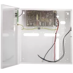 Sursă alimentare 12V/10A cu backup și cutie metalică (spațiu acumulator 17Ah) - 1