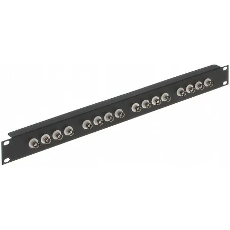 Patch panel BNC 16 porturi izolate Rack 19 inch DELTA - 1