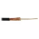 Cablu coaxial RG174 de 50ohmi cupru integral conductor central lițat  - 1