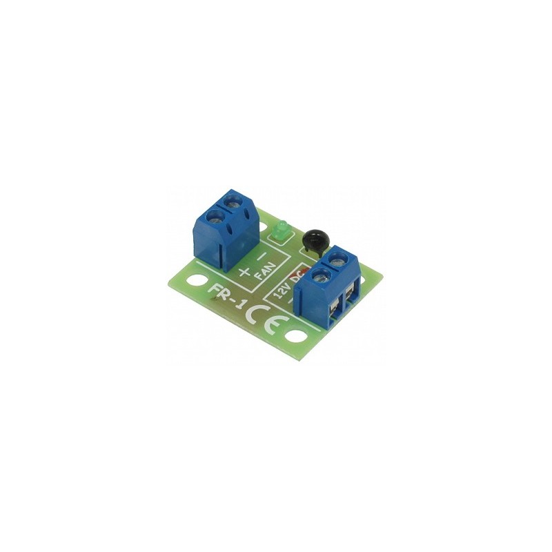 Controller turație ventilator 12V FR-1 în funcție de temperatură - 1 Controller turație ventilator 12V FR-1 în funcție de temperatură - 1