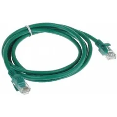 Patchcord UTP Cat.5 verde - 1.8m  - 1