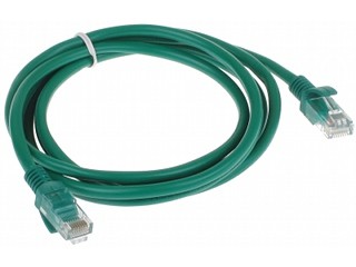 Patchcord UTP Cat.5 verde - 1.8m