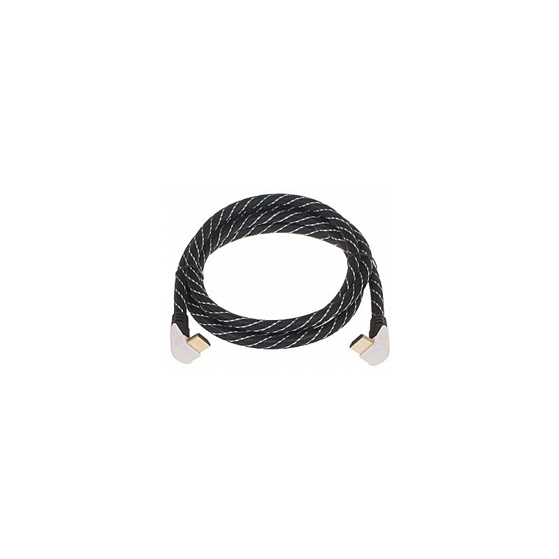 Cablu HDMI 1.5 m mufe 90grade HDMI v1.4  - 1