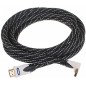 Cablu HDMI-3.0-PK CONECTOR DREPT ŞI UNGHIULAR 3.0 m
