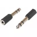 Adaptor cuplă jack tată 6.3 - jack mamă 3.5   - 1