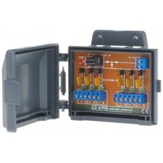 Splitter alimentare 6x1.5A cu carcasă exterior și protecție LZ-6/POL