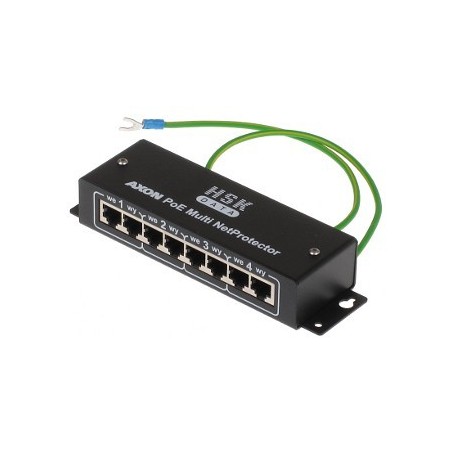 Protecție fulger rețea 4 porturi AXON-POE-MULTINET  - 1