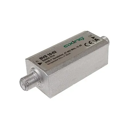Amplificator inline CATV 87-862MHz BVS-10-02 10dB AXING AXING - 1