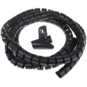 Organizator de cablu spiralat 25 mm OKR-200 lungime 2m  - 1