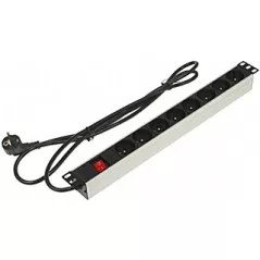 Bară alimentare 8 prize , intrerupător led integrat - 1