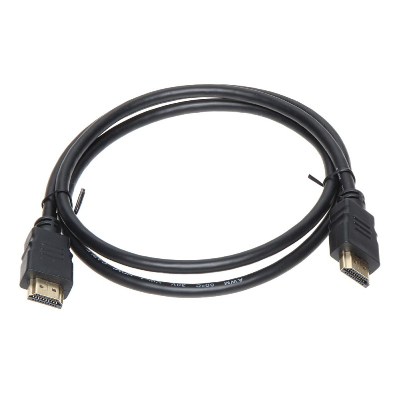 Cablu HDMI 1m conectori auriti, HDMI v1.3b - 1 Cablu HDMI 1m conectori auriti, HDMI v1.3b - 1