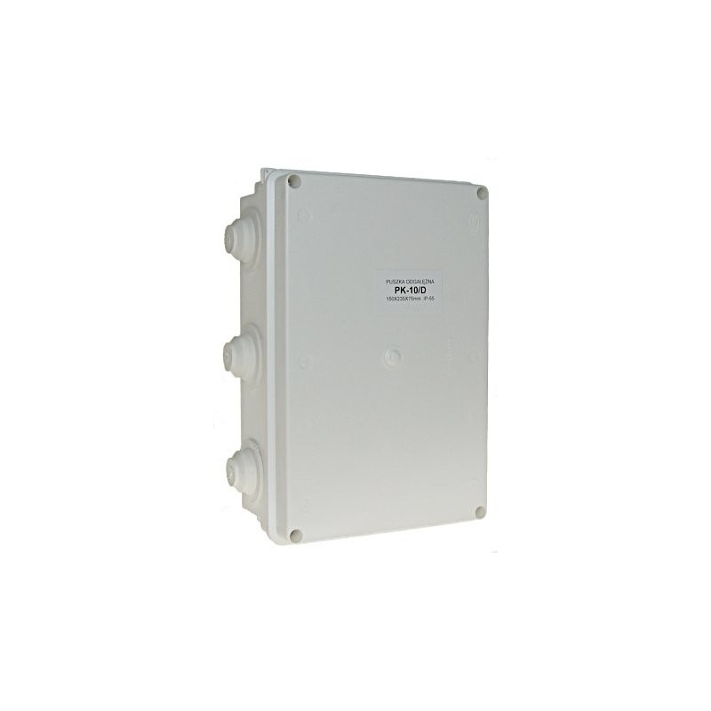 Doză derivație PK-10/D 235x150x75mm IP55, 6 intrări - 1 Doză derivație PK-10/D 235x150x75mm IP55, 6 intrări - 1