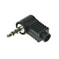 Mufă Jack tată 3.5 mm stereo angulară  - 1