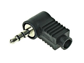 Mufă Jack tată 3.5 mm stereo angulară
