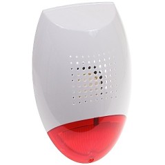 Sirenă de exterior SP-500-R SATEL 120 dB, flash roșu - 1