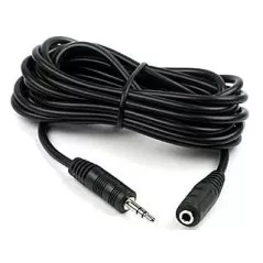 Cablu audio jack tată 3.5-jack mamă 3.5 5 m - 1