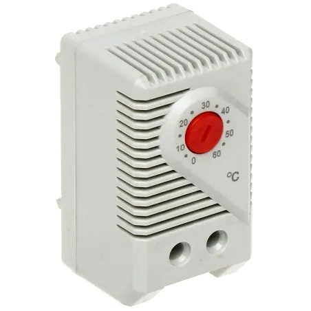 Termostat încălzire KTO-011 NC montaj șină DIN 230V/10A pentru radiatoare  - 1