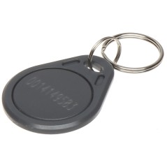 Breloc RFID 125 kHz gri EM4100/4102 cu chip TK-4100