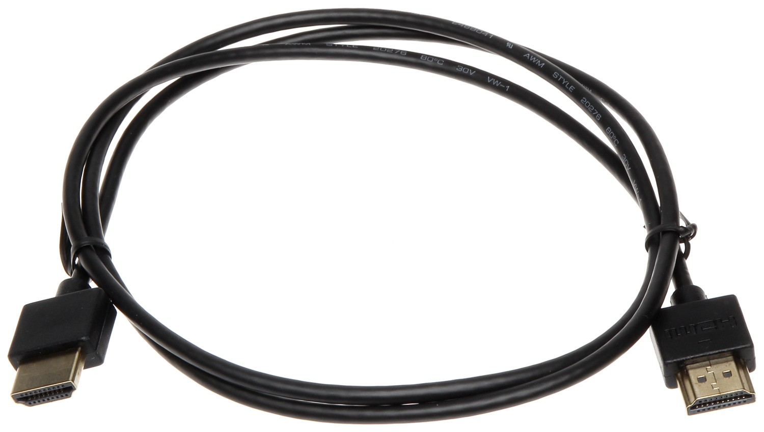Cablu HDMI 2 m, ultraslim, HDMI v1.4 pentru 4K