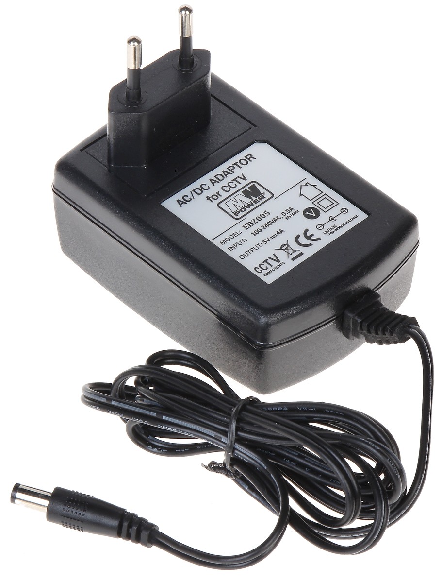 Sursă alimentator 5V/4A cu mufă 2.1/5.5