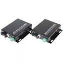 CONVERTOR VIDEO PE FIBRĂ OPTICĂ OVH-1D/SC 1X VIDEO + RS-485 SET TXRX  - 1