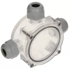 Doză subacvatică 3 intrări PU-3D 90x75x36 mm transparentă - 1
