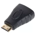 Adaptor cuplă mini HDMI - HDMI mamă   - 1