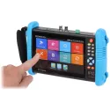 Tester CCTV 8Mpx analogic+IP CS-H7-70H, tester+sursa PoE, TDR UTP, RS-485  - 1