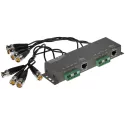 Video balun 8 canale 8 MP cu BNC cu fir TR-8M  - 1