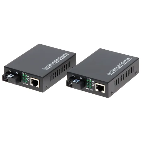 Kit media convertor 100Mbps WDM SM 25km  - 1