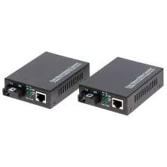 Media convertor 10/100Mbps WDM multimode 25 km OM1-MM KIT - 1