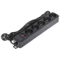 Priză multiplă 5 porturi cu protecție AK-SP-05B AKYGA Priză multiplă 5 porturi cu protecție AK-SP-05B AKYGA