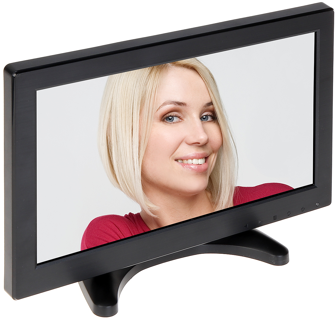 Monitor portar 11.6inch TFT-12/CCTV intrare VGA, HDMI, audio,2xBNC, USB telecomandă