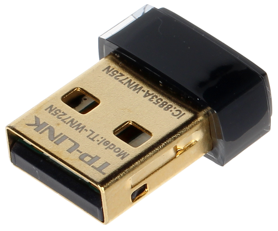 Adaptor Wireless TP-Link nano TL-WN722N, Wi-Fi 2.4 GHz 150 Mbps