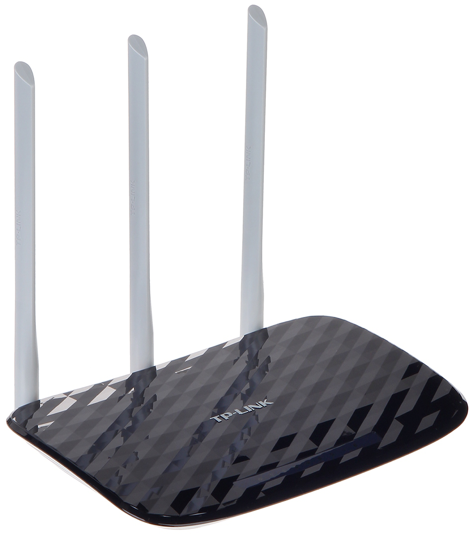 Router wireless TP-LINK Archer C20, AC750, WiFI 5, Dual-Band, 450 Mbps + 433 Mbps