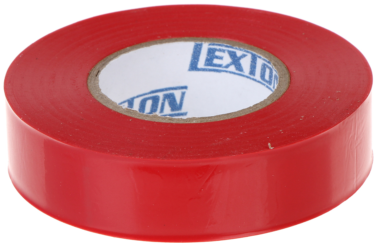 IZOLIRBAND Banda Izolatoare PVC Rosu, Lungime 25m, Latime 19mm - TS-IZOL/25-R