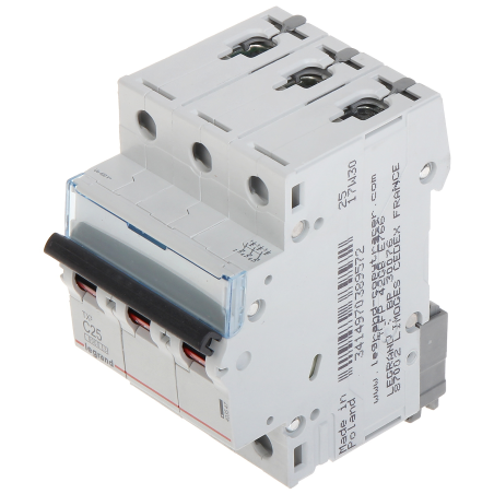 Disjunctor automat 3P tripolar 25 A curbă C LE-403547 Legrand LEGRAND - 1