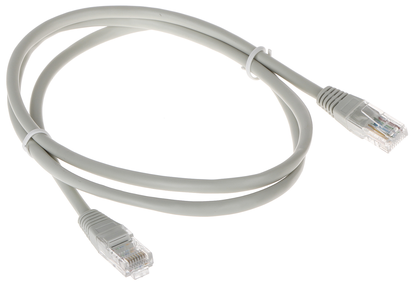 Patchcord UTP Cat.5 gri - 1m