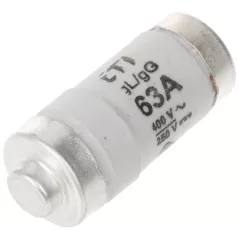 Siguranță fuzibilă ETI D02 63A 400 V gL/gG E18 - 1