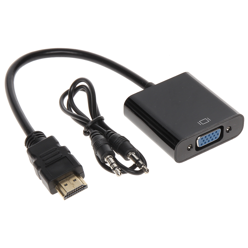 CONVERTOR HDMI/VGA+AU-ECO-3 - 1