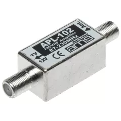 Preamplificator FM/DAB 87-230 MHz pe cablu APL-102 AMS 25dB, telealimentat