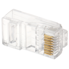 Mufă rețea sertizare RJ45 Cat.6 UTP RJ45/C6(100 buc)  - 1