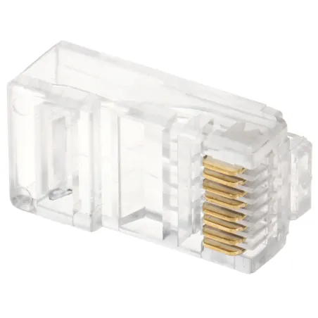 Mufă rețea sertizare RJ45 Cat.6 UTP RJ45/C6(100 buc)  - 1