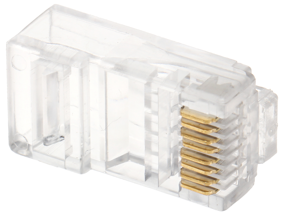 Mufă rețea sertizare RJ45 Cat.6 UTP RJ45/C6(100 buc)